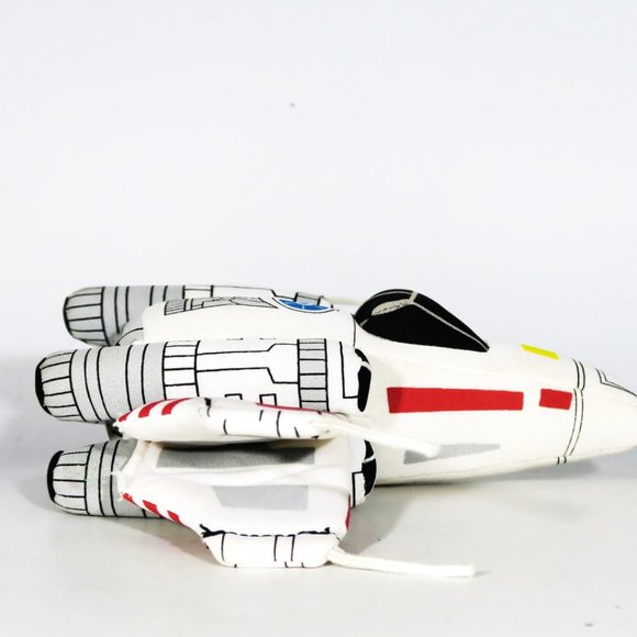 Comic Images Star Wars Deformed Stuffed Plush X-Wing Fighter - Picture 3 of 6